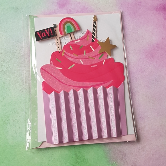 2 pcs C R Gibson Luxury Card Happy Birthday to You (1 Card with Envelope) - Picture 2 of 16